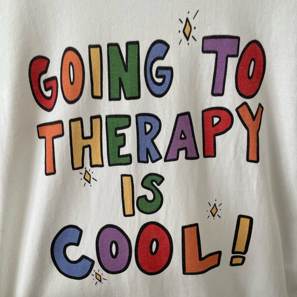 Going To Therapy Is Cool! Tee - Picture 2 of 3